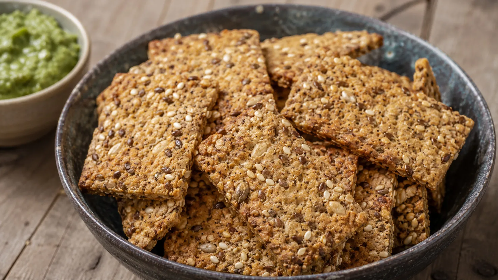 Homemade Crispy Whole Wheat Crackers Homemade Crispy Whole Wheat Crackers
