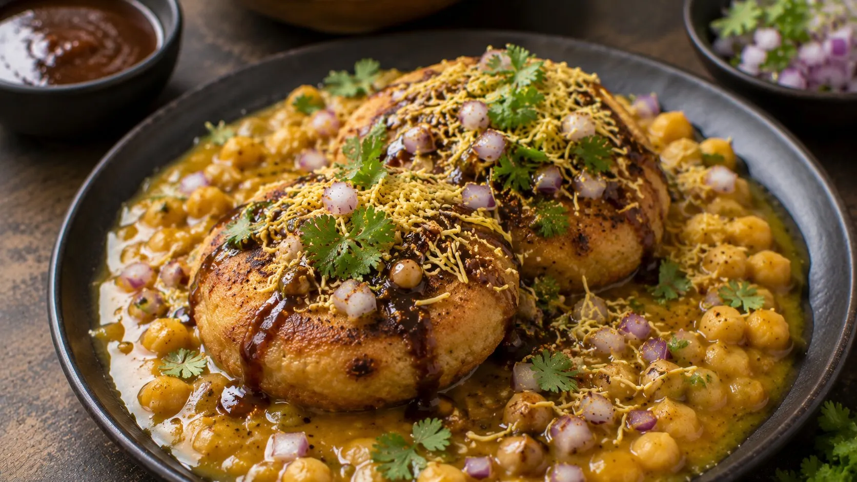 Homemade Street-Style Ragda Patties Homemade Street-Style Ragda Patties