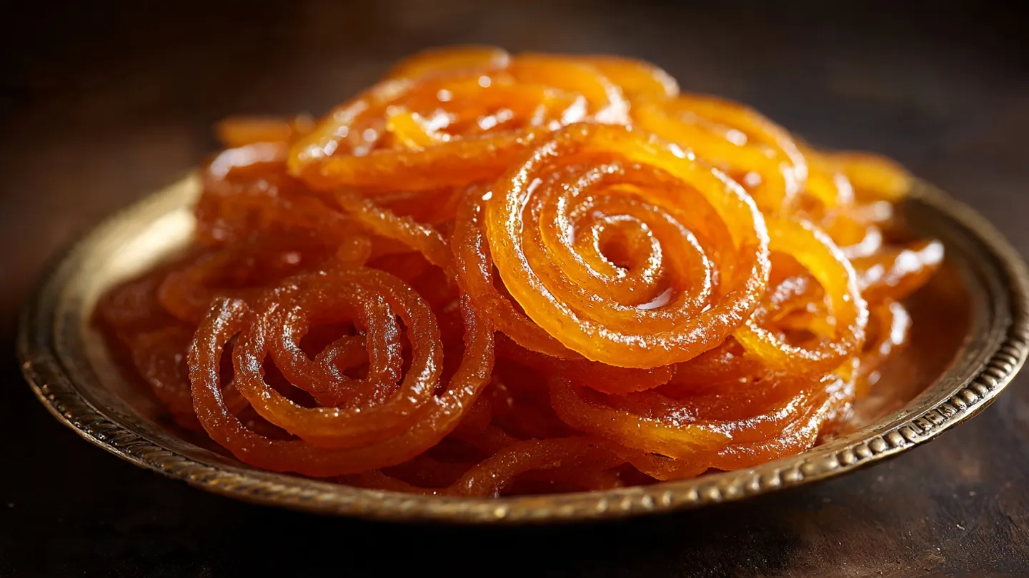 Instant Crispy & Juicy Homemade Jalebi