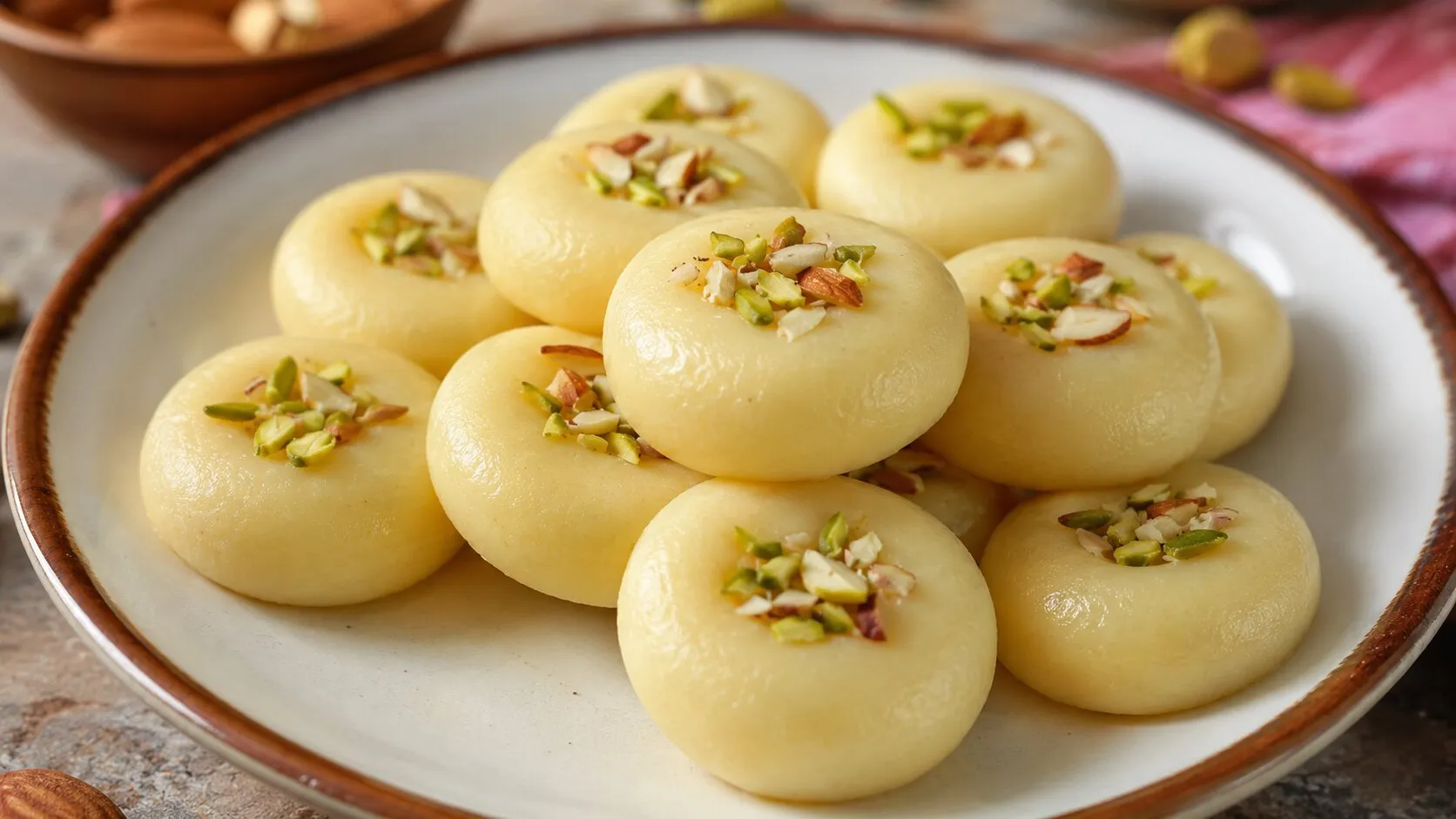 Instant Milk Powder Peda (No-Mawa)