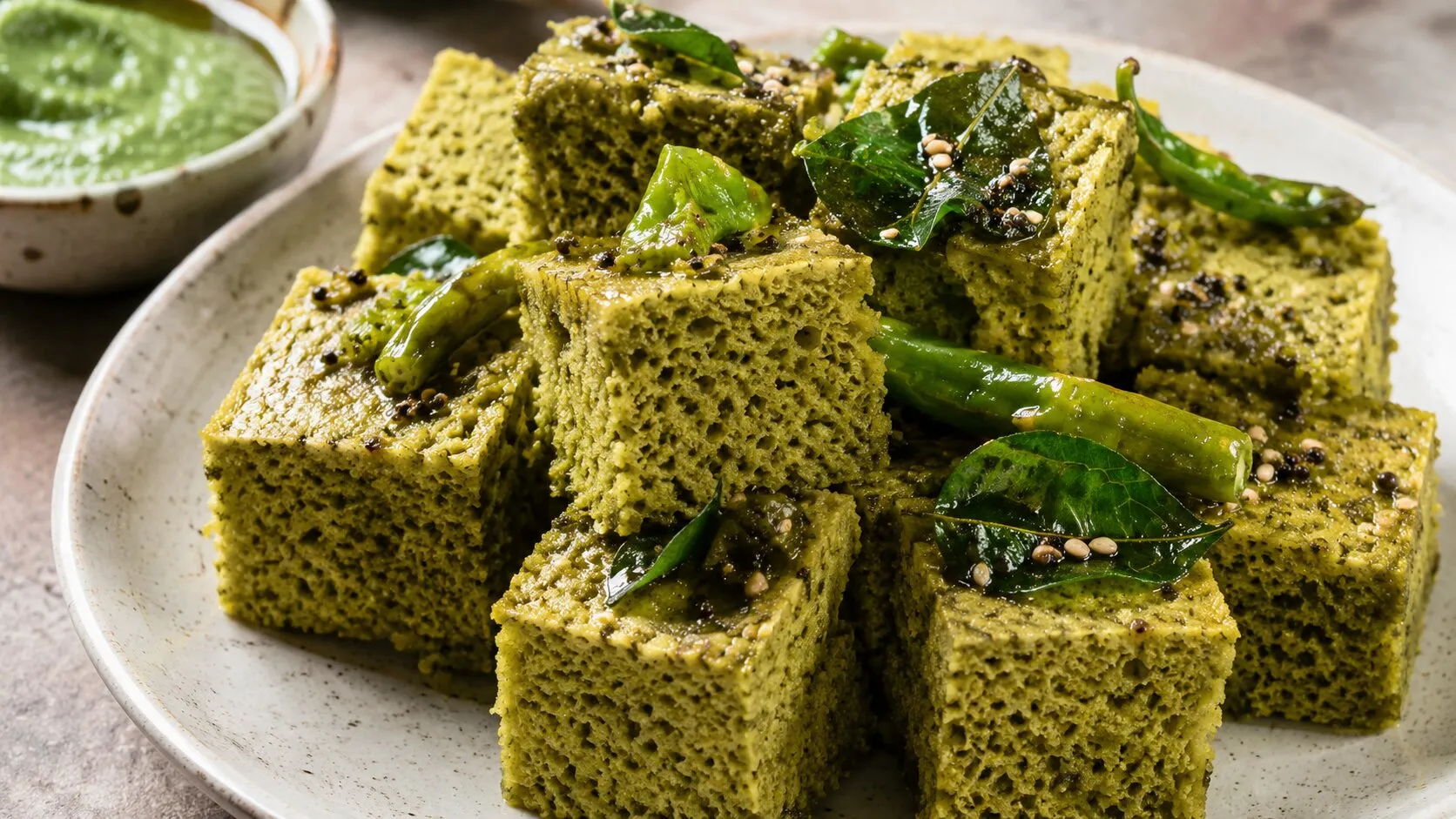 Instant Protein-Packed Palak Dhokla Instant Protein-Packed Palak Dhokla