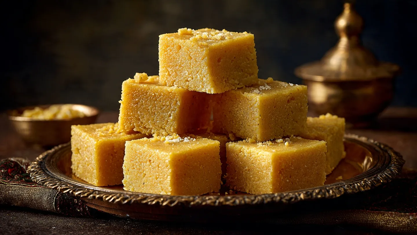 Melt-in-Mouth Traditional Ghee Mysore Pak