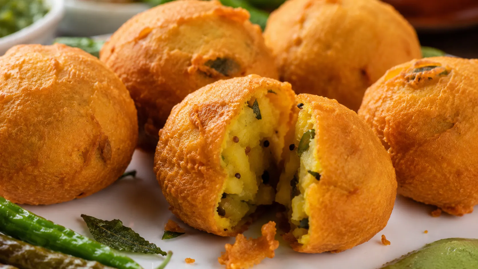 Mumbai-Style Batata Vada Mumbai-Style Batata Vada