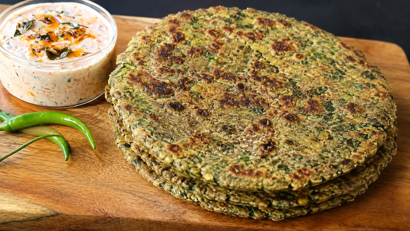 Nutritious Bajra & Fenugreek Flatbread