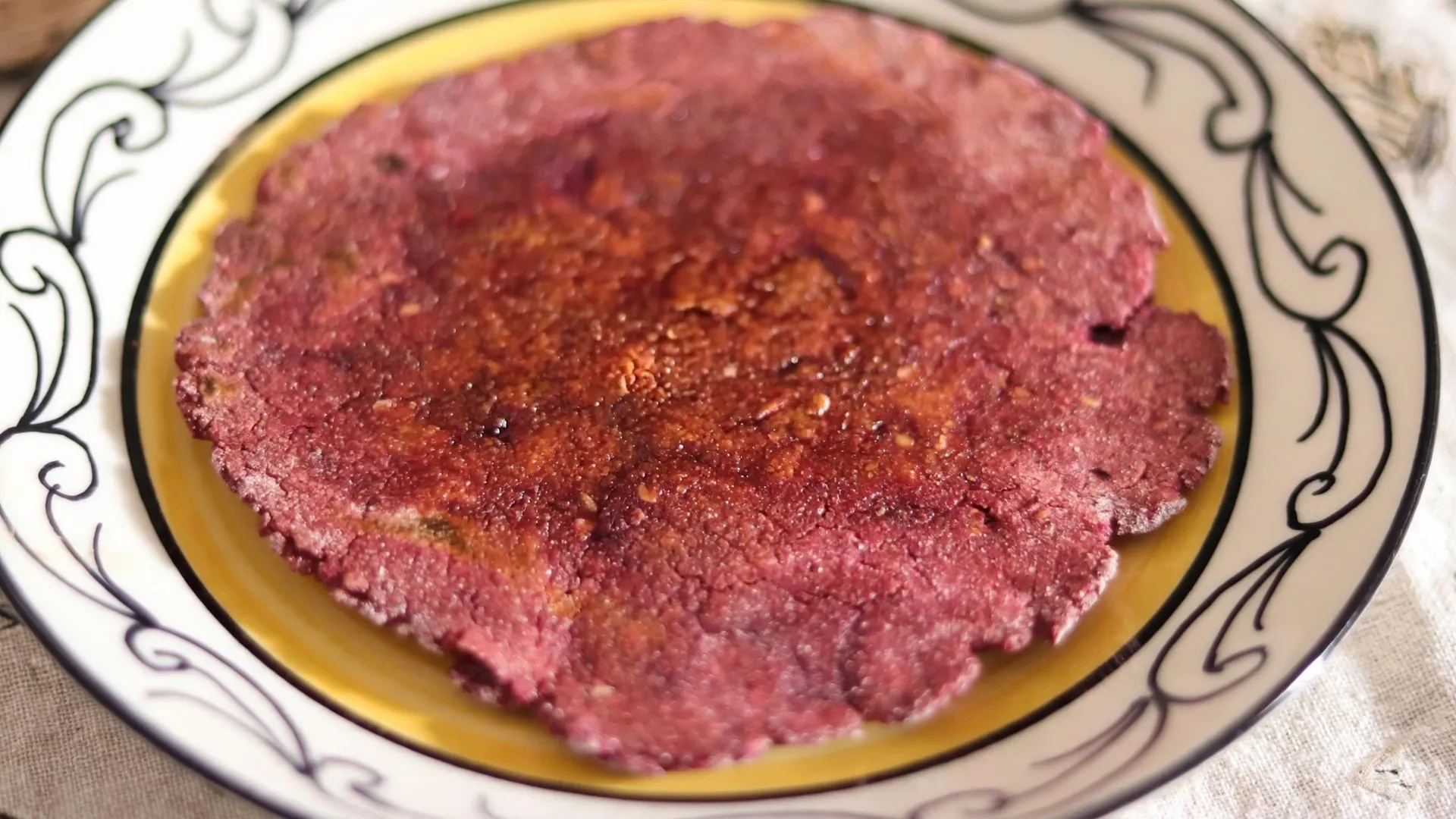Nutritious Beetroot and Bajra Flatbread