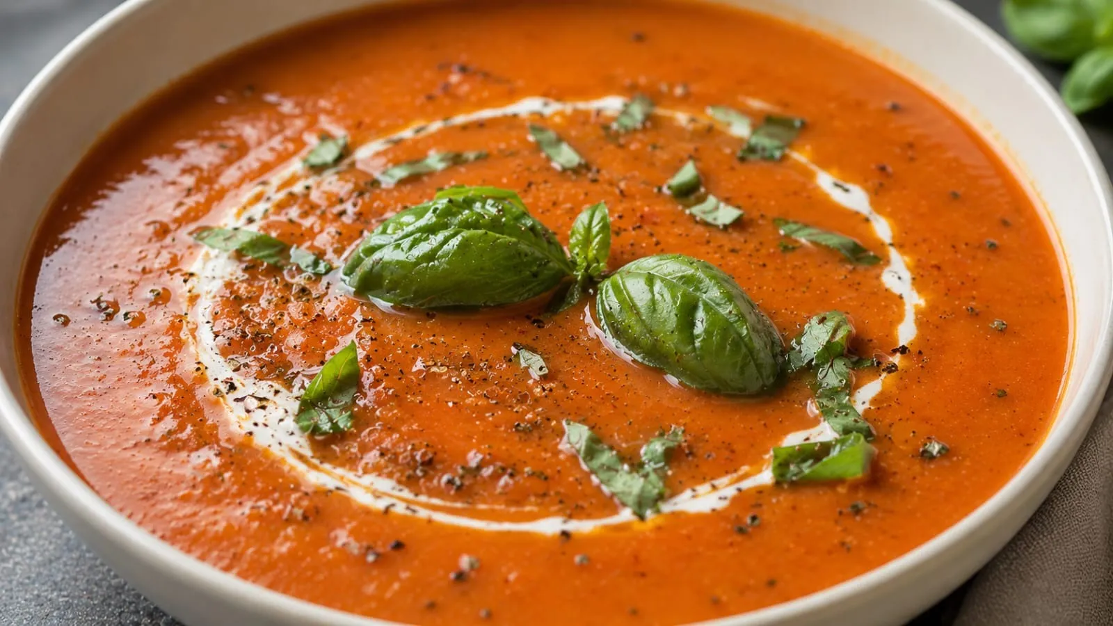  Nutritious Burnt Garlic Tomato Soup