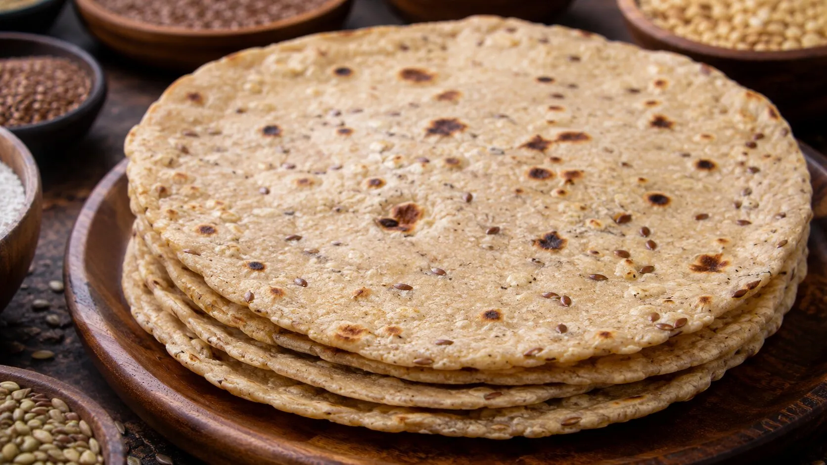 Nutritious Multigrain Roti for Breakfast