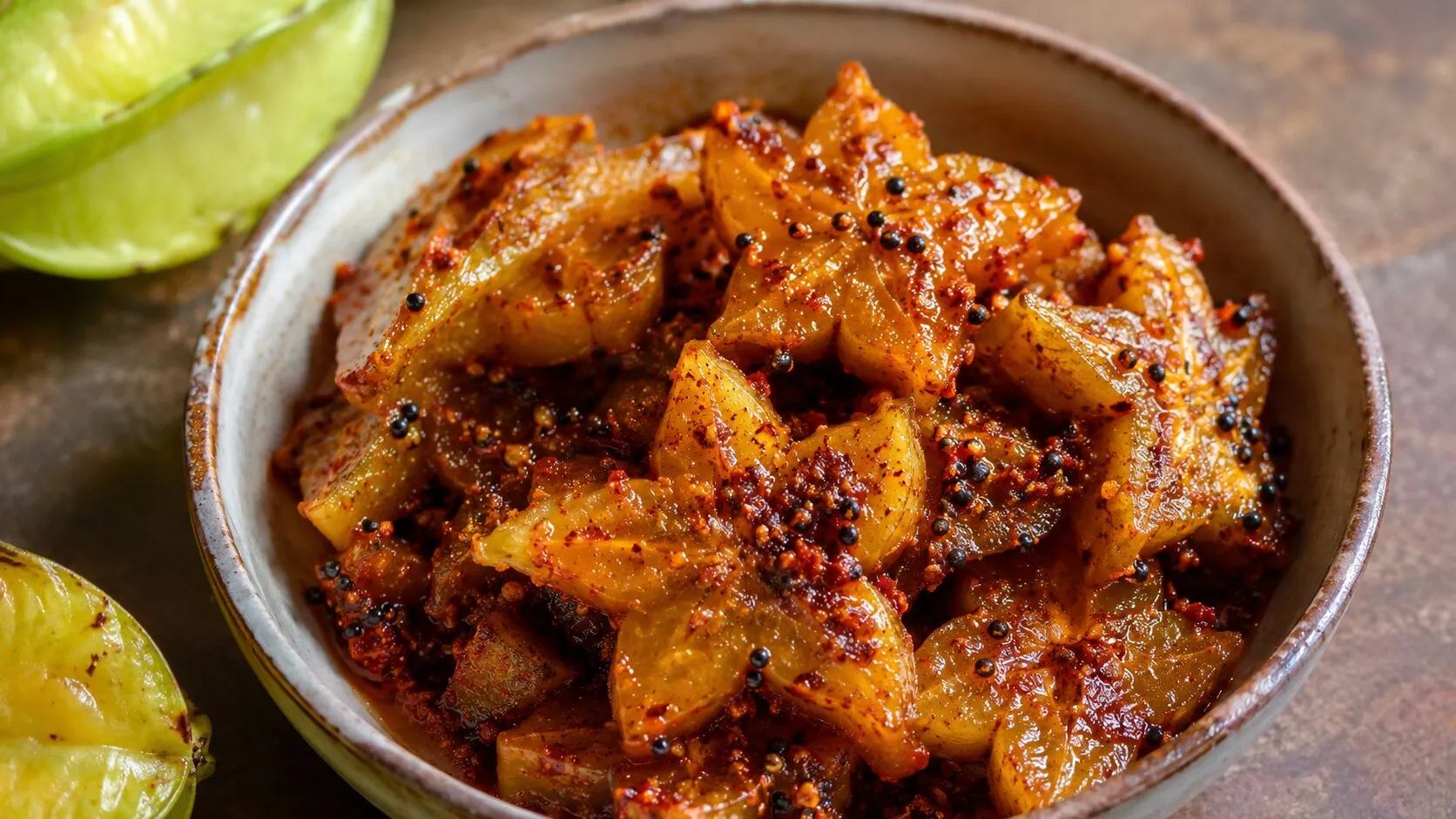 Perfect Homemade Kamrakh Ka Achar