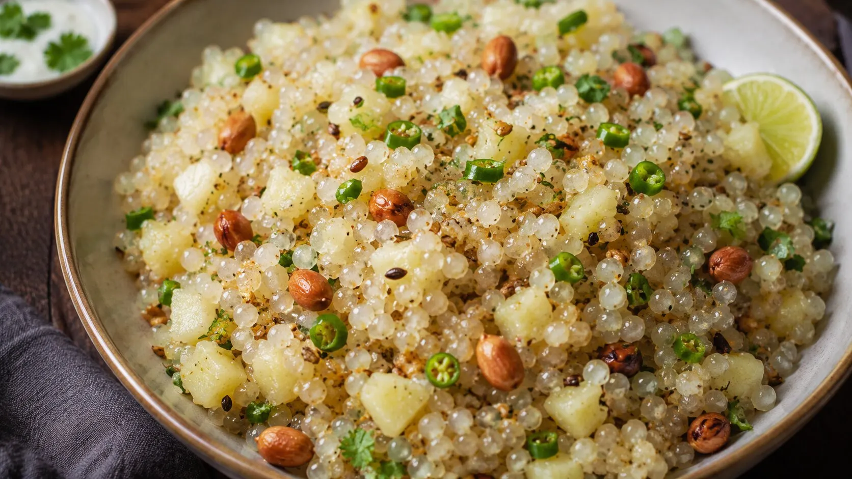 Perfectly Fluffy Sabudana Khichdi