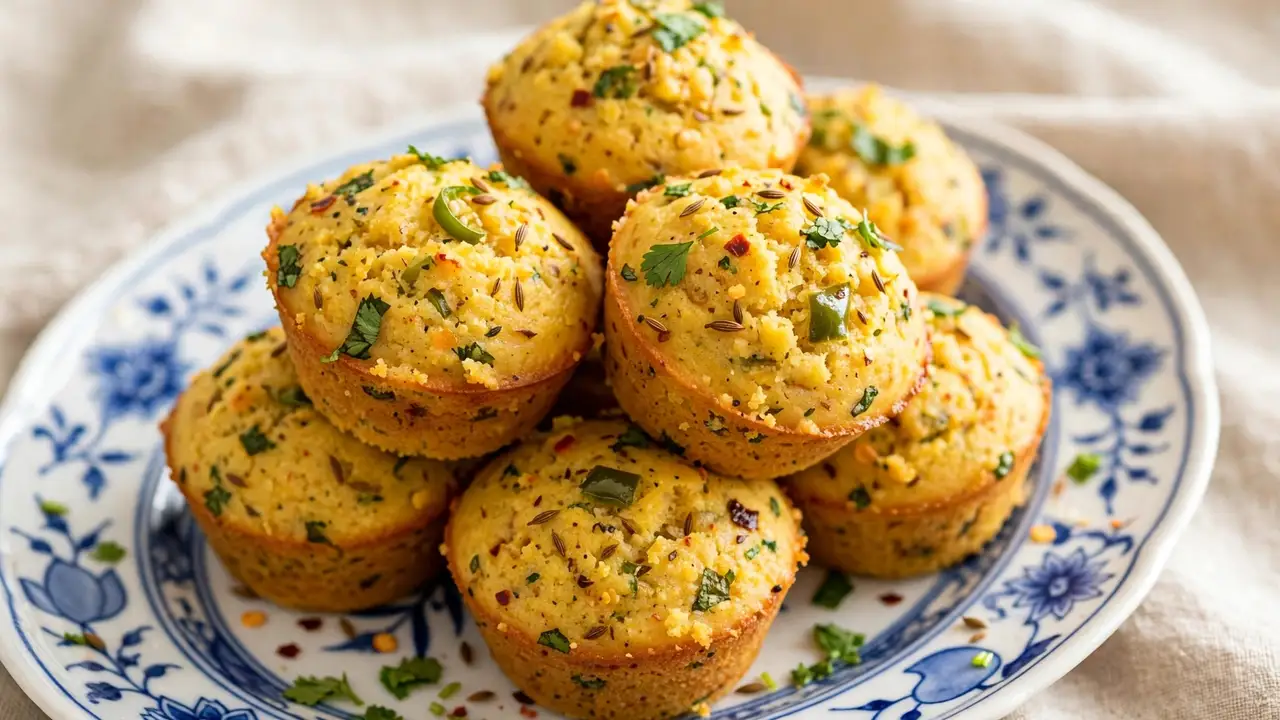 Perfectly Sweet Honey Cornbread Muffins