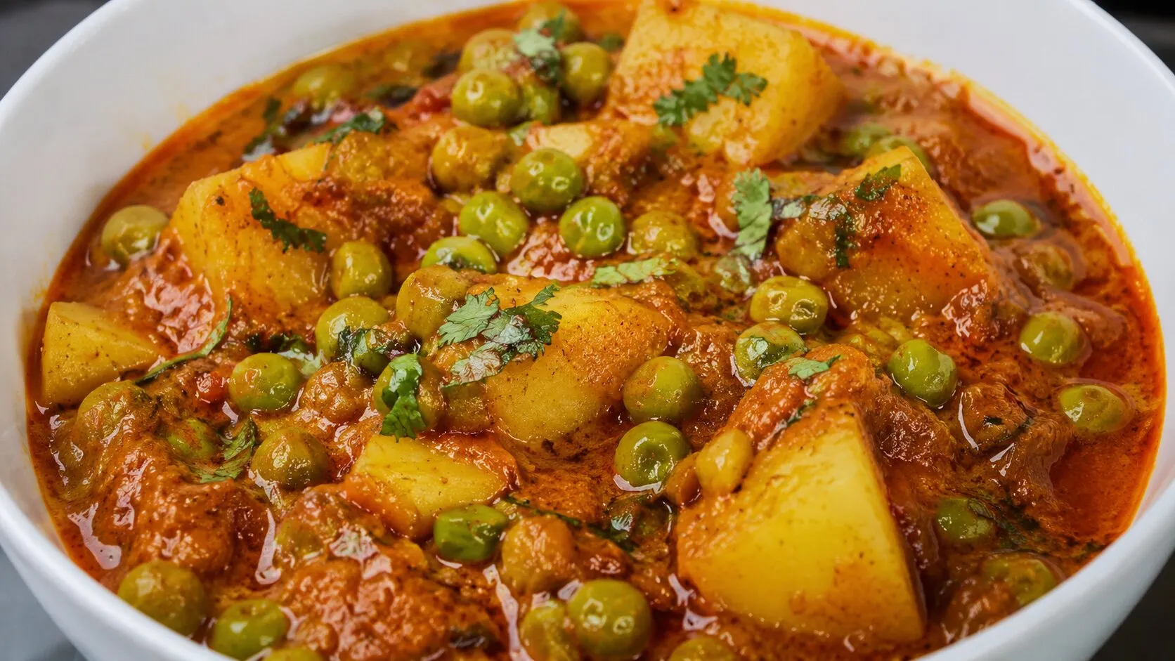 Quick and Easy Aloo Mutter Curry Quick and Easy Aloo Mutter Curry