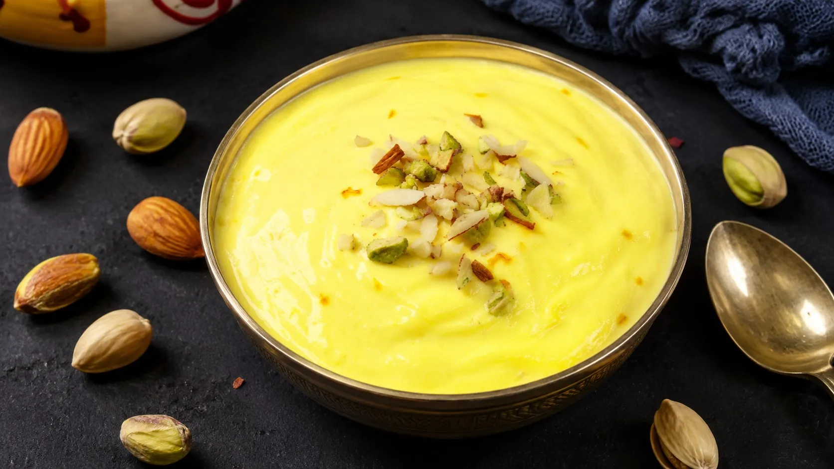 Quick and Instant Saffron Shrikhand Quick and Instant Saffron Shrikhand