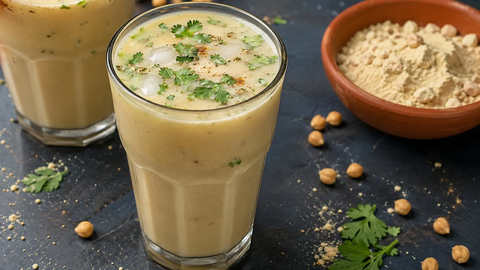 Refreshing Protein-Rich Sattu Summer Drink Refreshing Protein-Rich Sattu Summer Drink