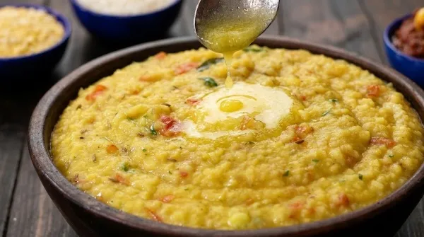 Restaurant Style Dal Khichdi