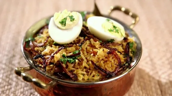 Restaurant-Style Egg Biryani