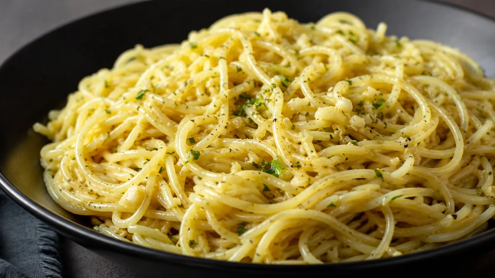 Rich & Nutty Garlic Butter Noodles