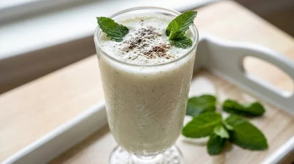 Salted Mint Lassi Salted Mint Lassi