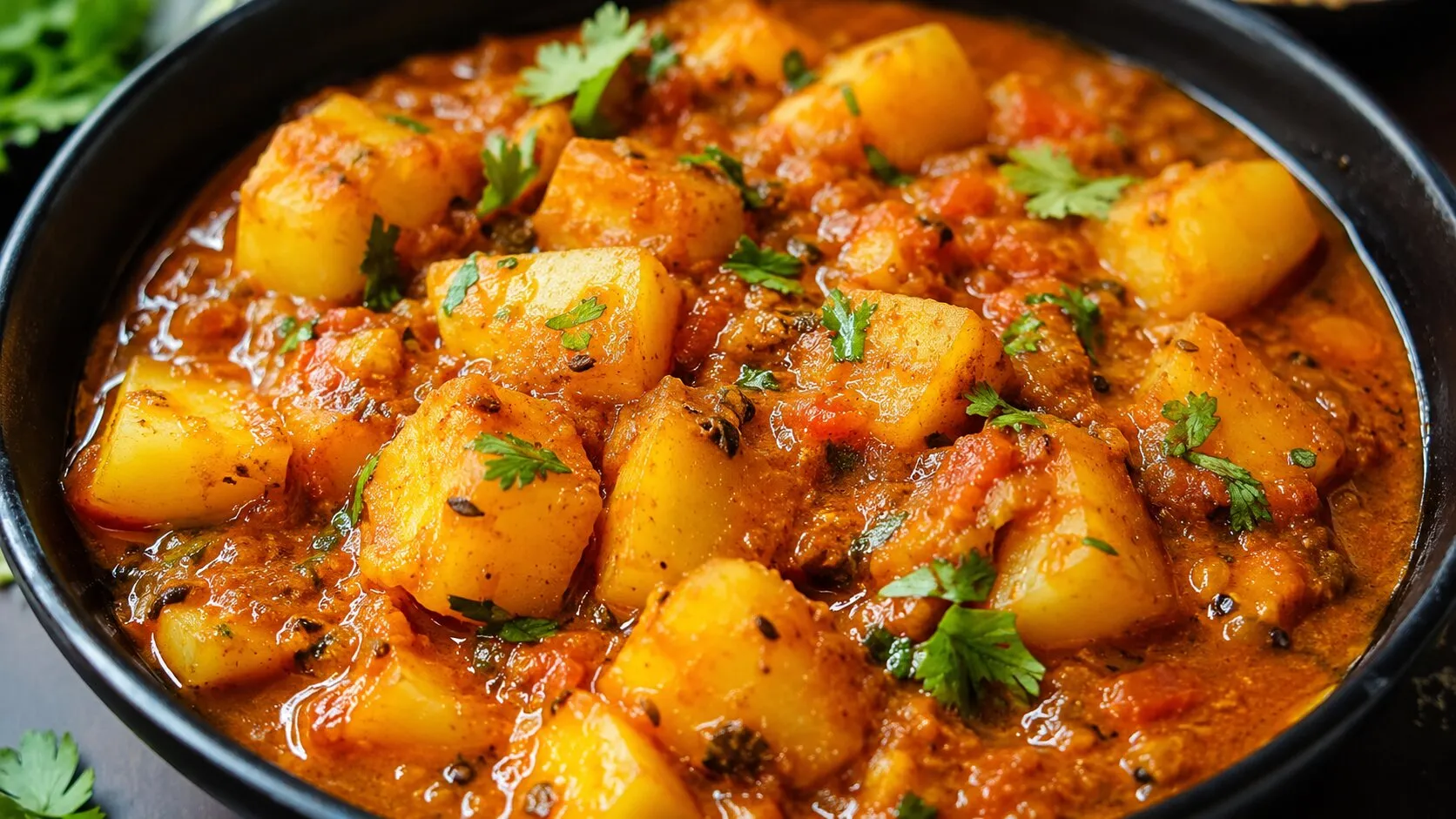 Simple One-Pot Gujarati Potato Curry Simple One-Pot Gujarati Potato Curry