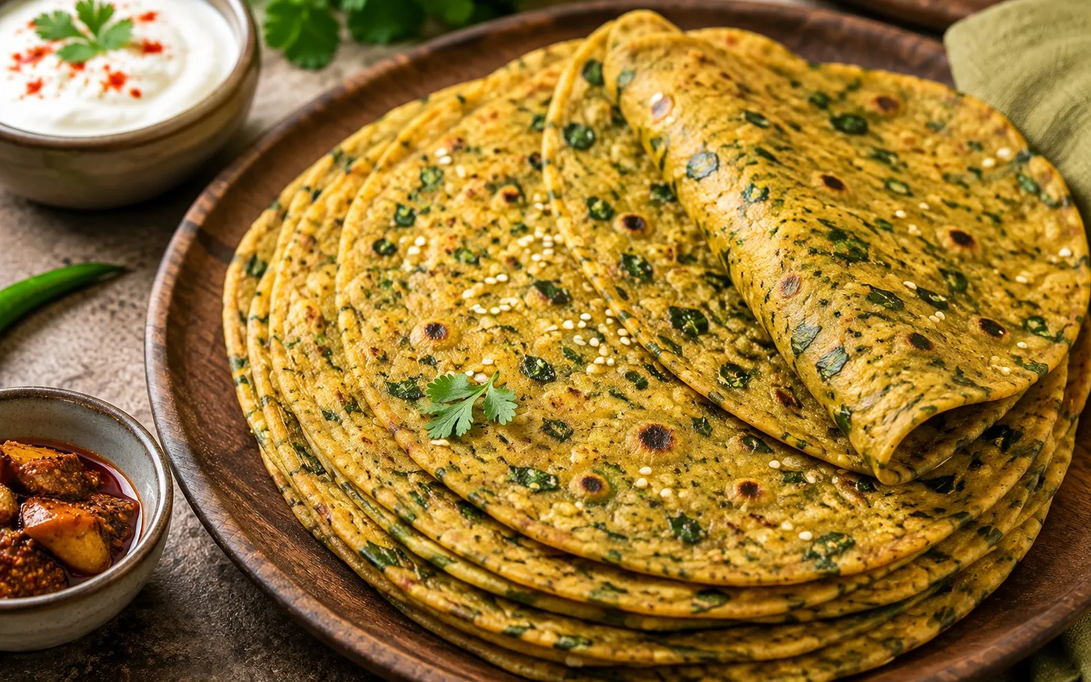 Soft and Delicious Methi Thepla Soft and Delicious Methi Thepla