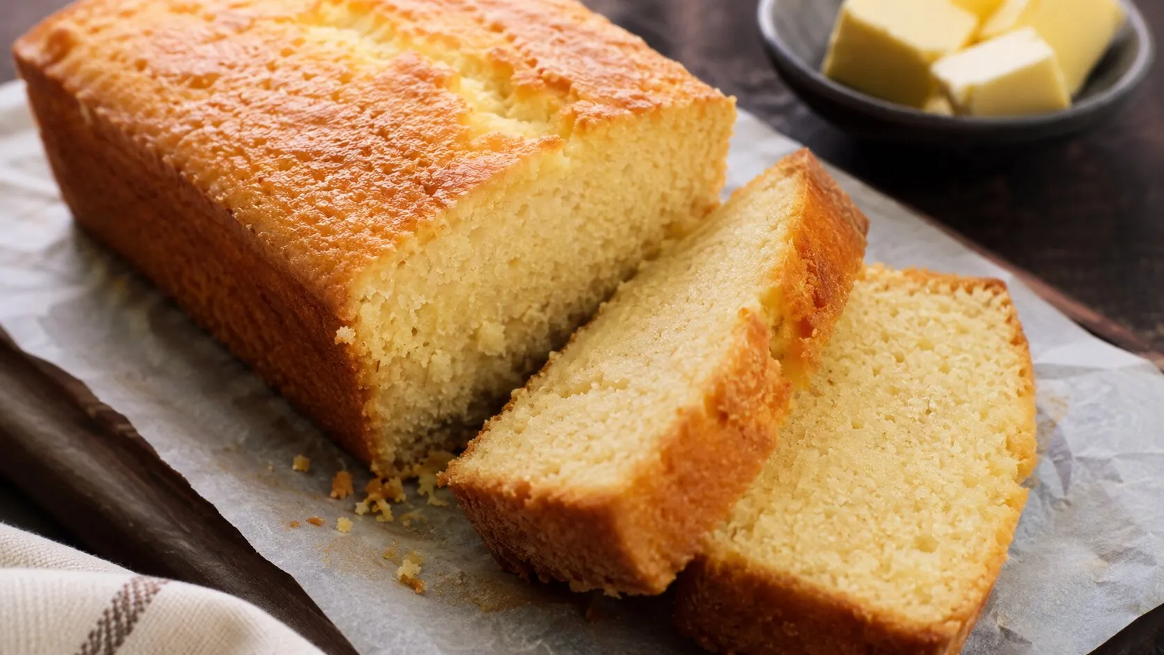 Soft and Fluffy Classic Butter Tea Cake