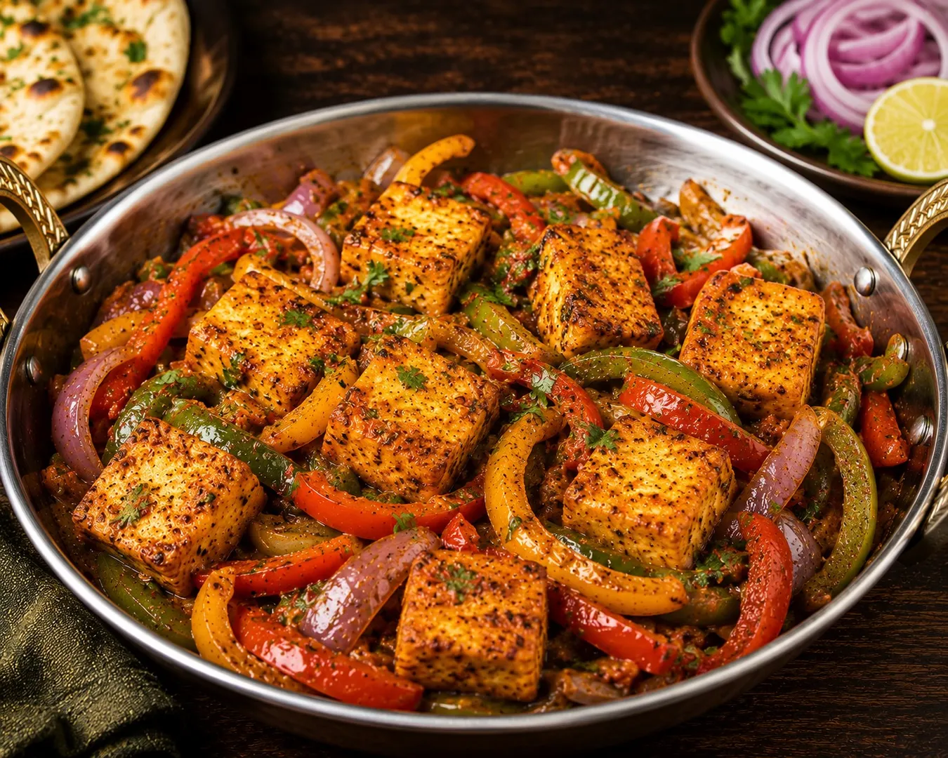 Spiced Paneer Jalfrezi Stir-Fry