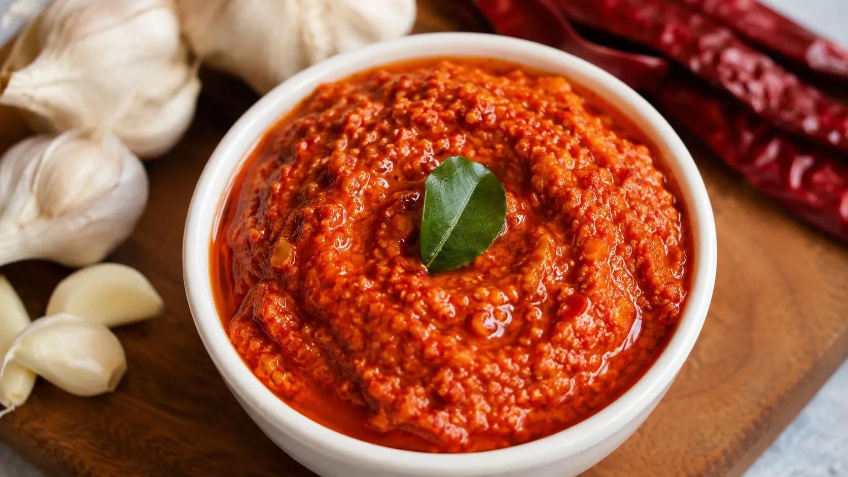 Spicy Garlic Chutney: An Indian Condiment