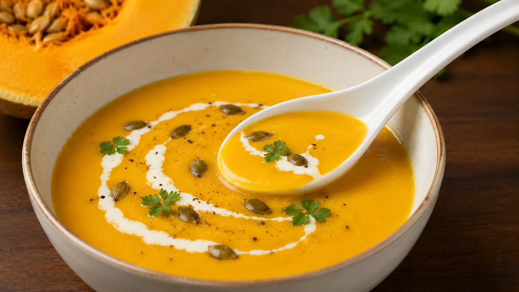 The Best Creamy Butternut Pumpkin Soup