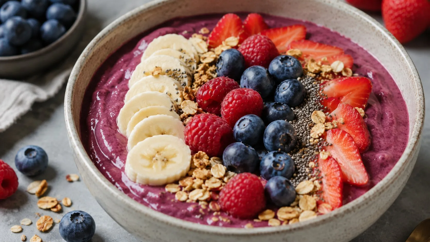 The Perfect Berry Smoothie Bowl