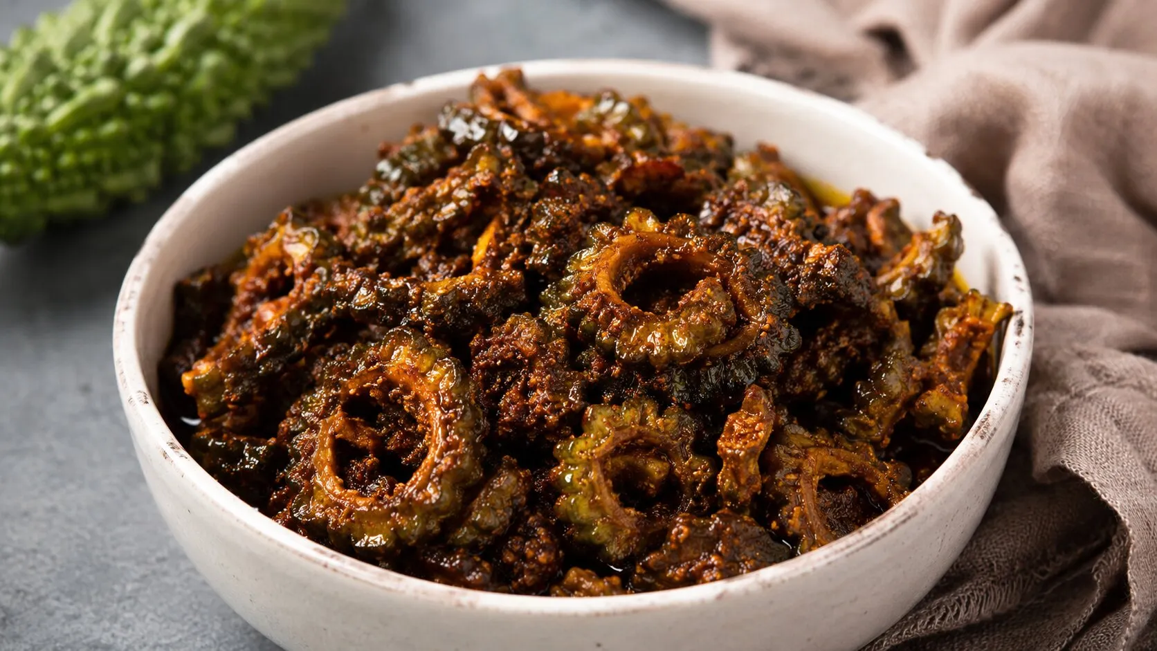 The Secret to Perfect Spicy Karela Pickle 