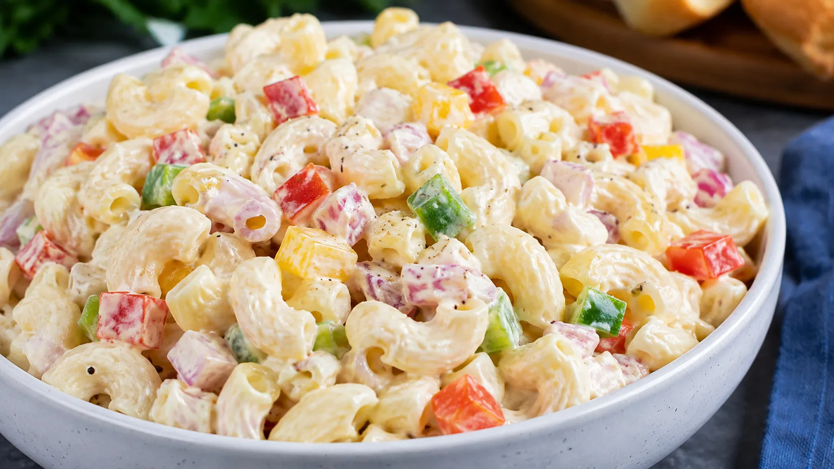 The Ultimate Deli-Style Macaroni Salad