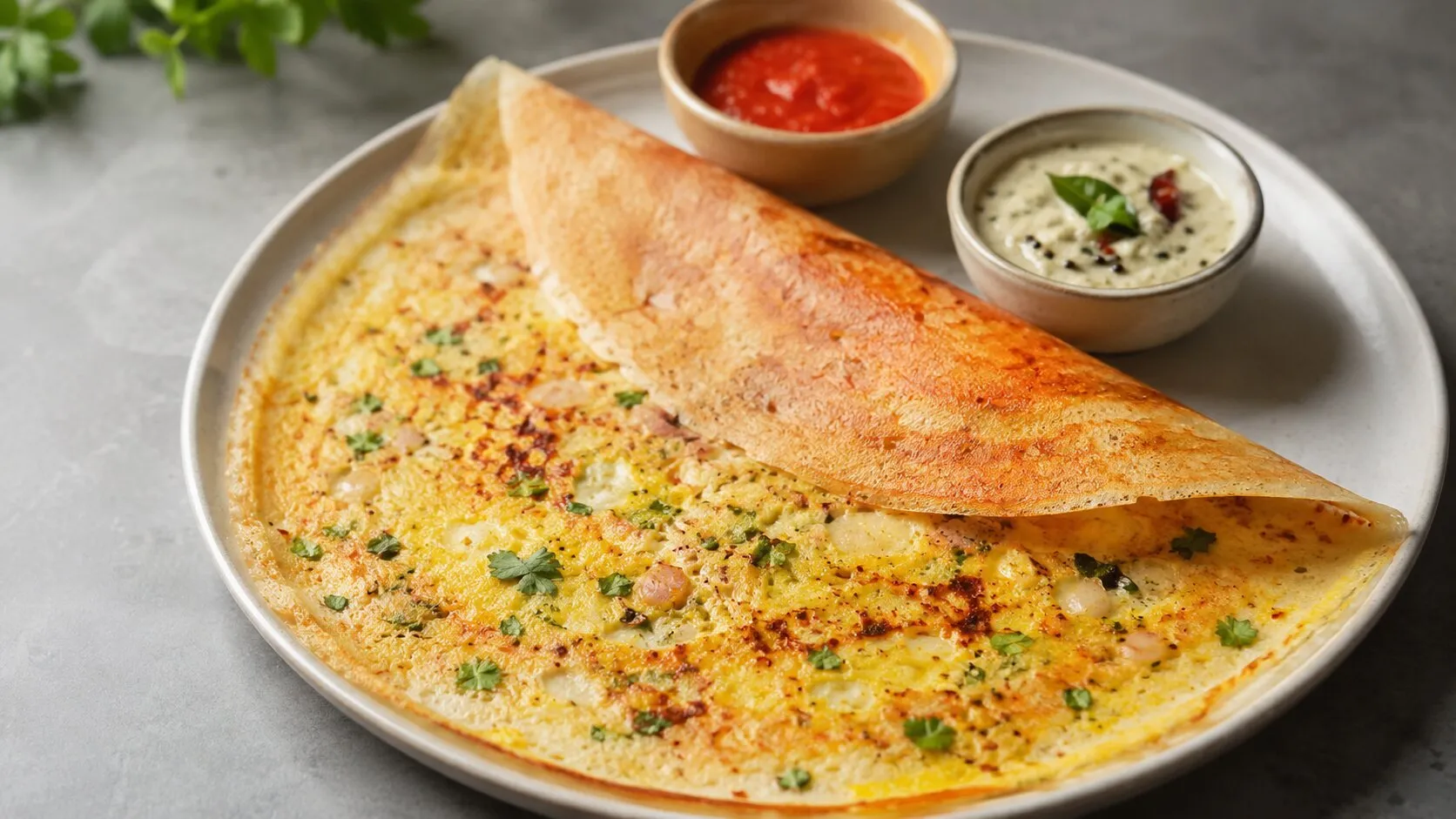 The Ultimate Easy Egg Dosa Breakfast