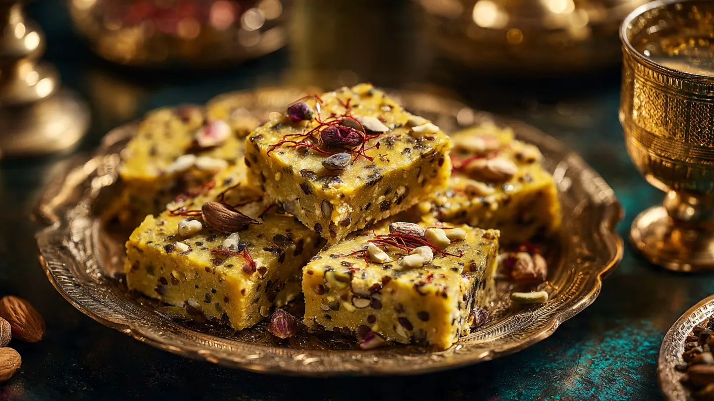 Traditional Gujarati Adadiya Mithai