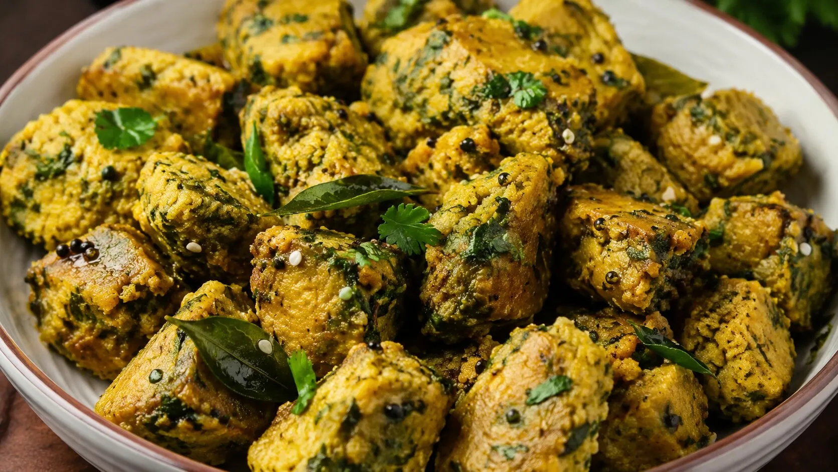 Traditional Gujarati Methi Muthiya Traditional Gujarati Methi Muthiya