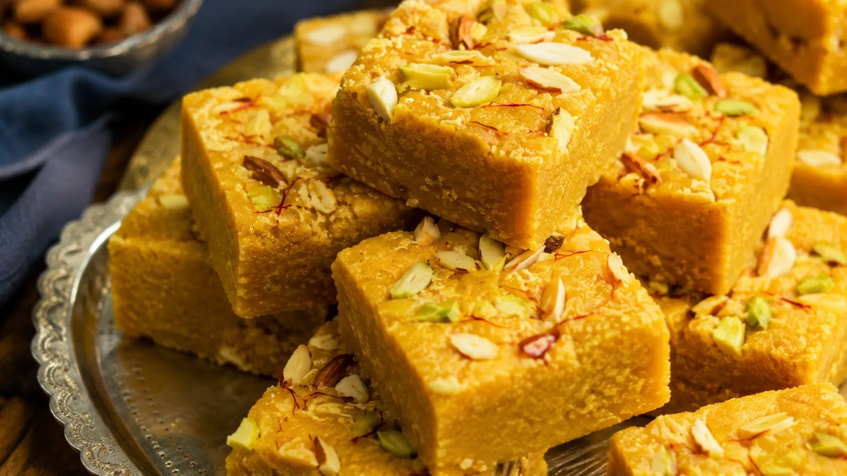 Traditional Gujarati Mohanthal