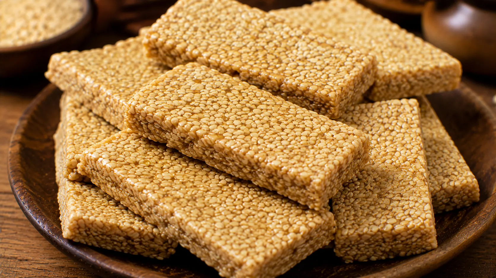 Traditional Makar Sankranti Til Chikki