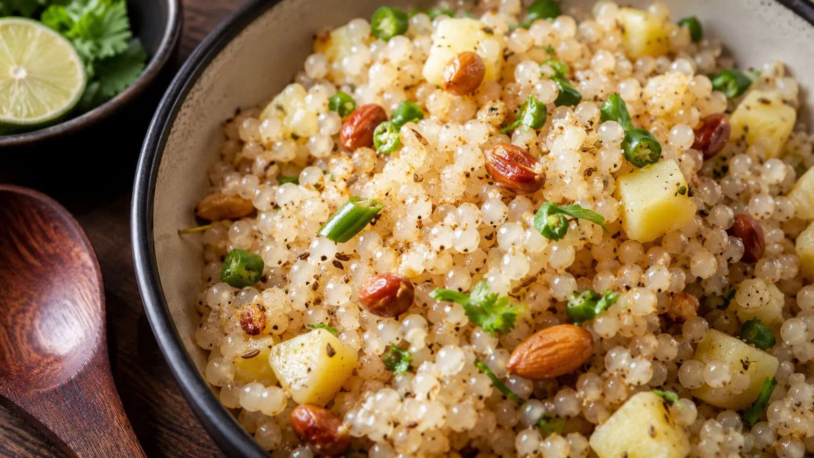 Traditional Sabudana Khichdi 