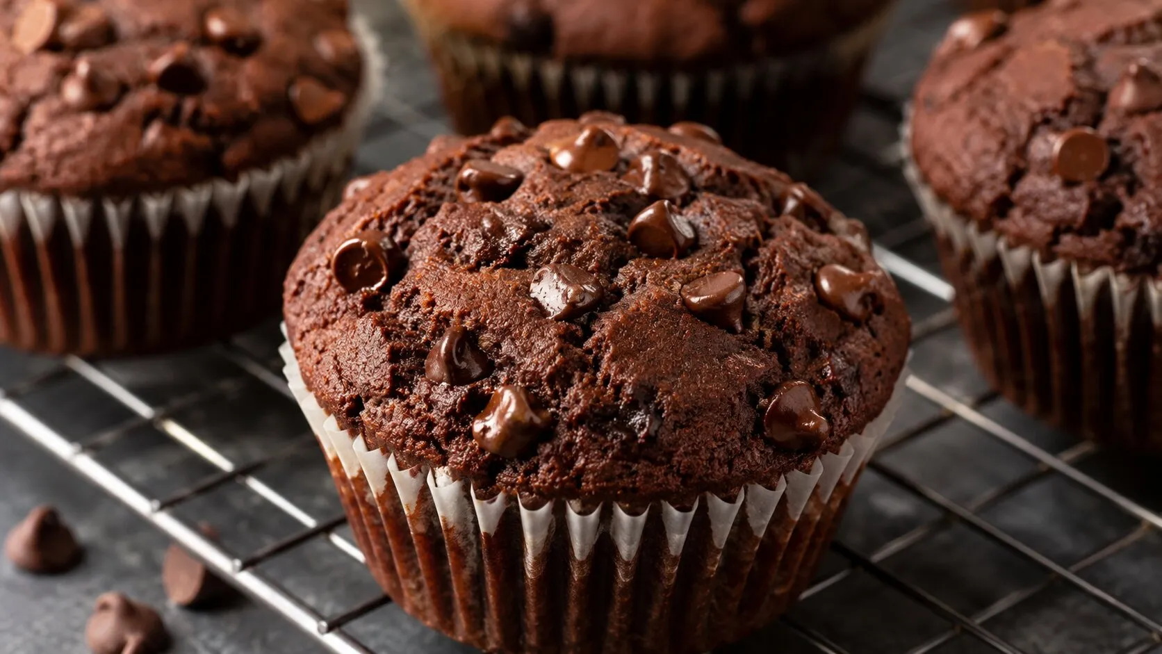 Ultimate Extra Rich Chocolate Chip Muffins Ultimate Extra Rich Chocolate Chip Muffins