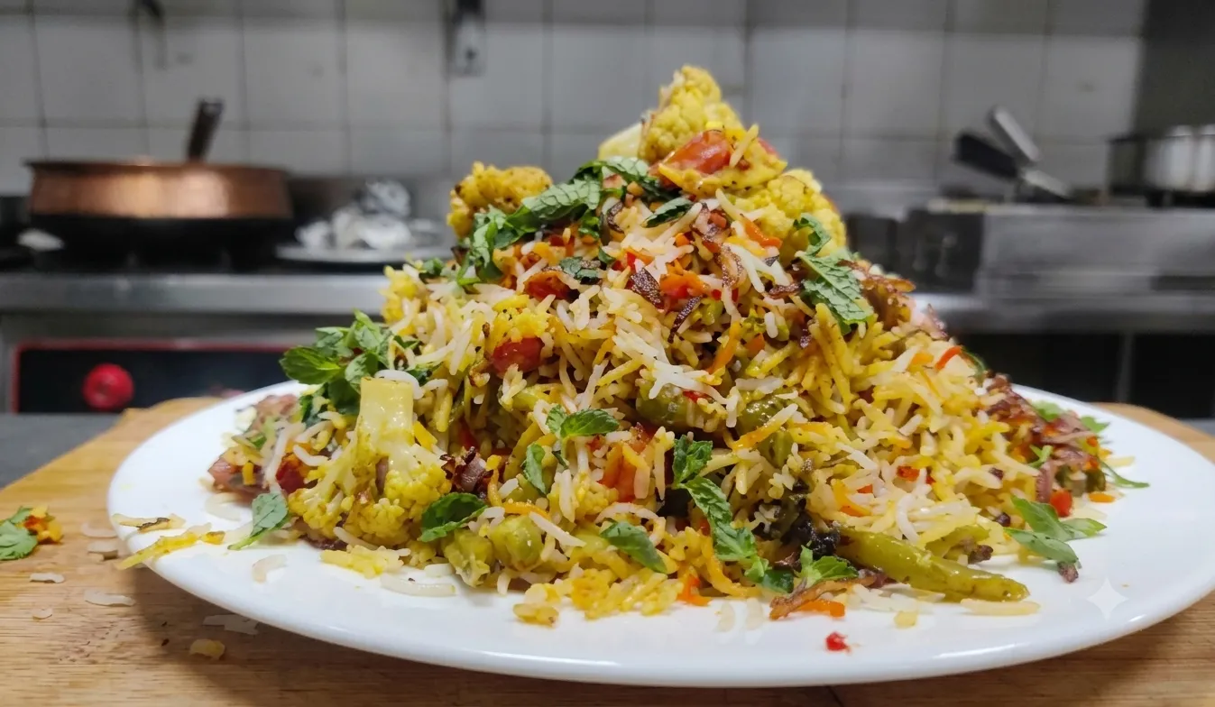 Hyderabadi Subz Biryani