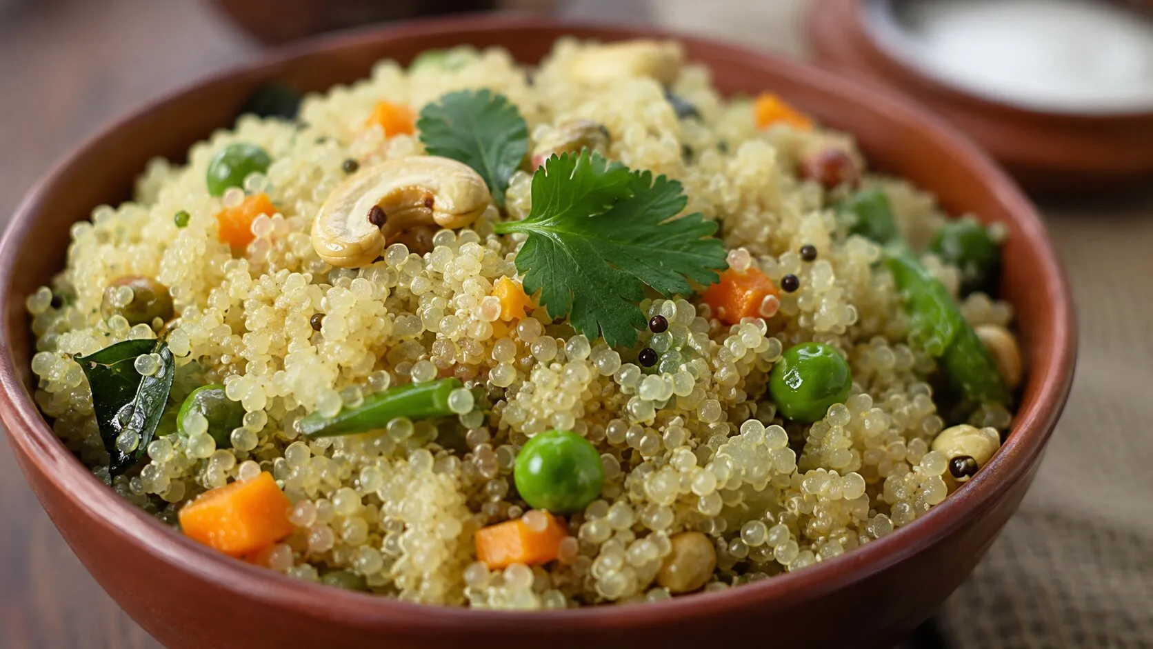 Wholesome & Protein-Rich Quinoa Upma